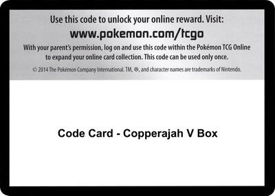 Code Card - Copperajah V Box