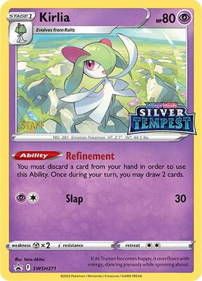 Kirlia - SWSH271 (Prerelease) [STAFF]