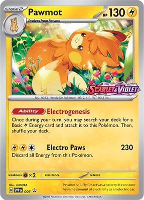 Pawmot - 006 (Prerelease)