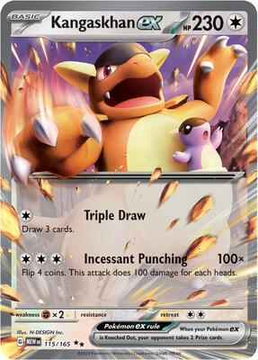 Kangaskhan ex - 115/165
