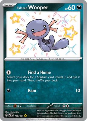 Paldean Wooper - 180/091