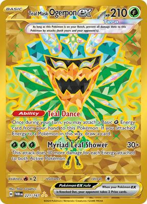 Teal Mask Ogerpon ex - 221/167