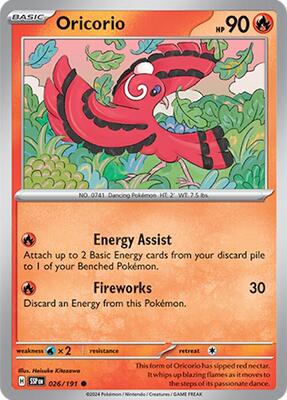 Oricorio - 026/191