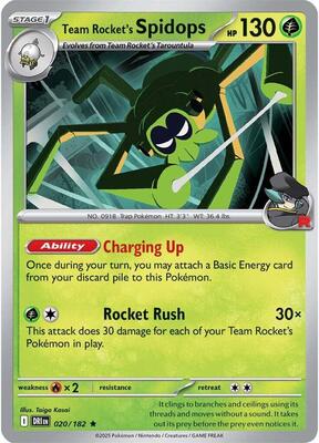 Team Rocket's Spidops - 020/182