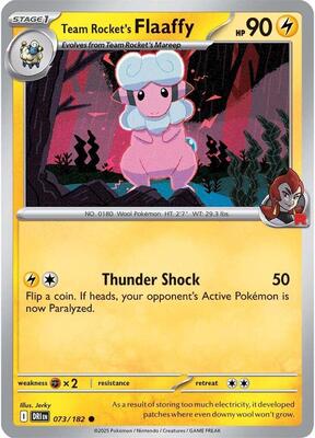 Team Rocket's Flaaffy