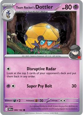 Team Rocket's Dottler