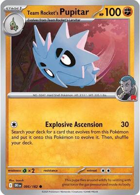 Team Rocket's Pupitar