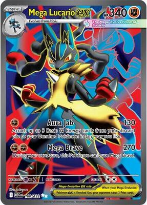 Mega Lucario ex - 160/132