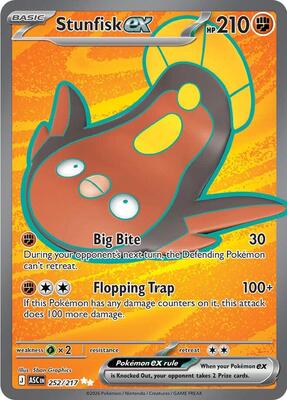 Stunfisk ex - 252/217