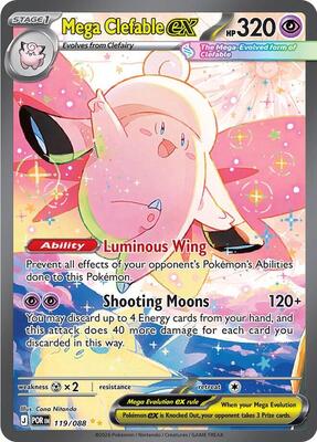 Mega Clefable ex - 119/088